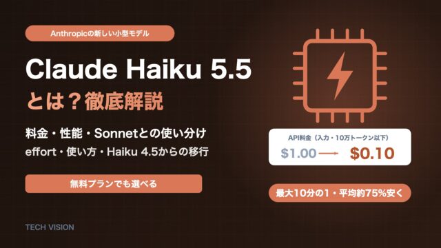 Claude Haiku 5.5とは？料金・性能・使い方を解説